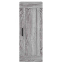vidaXL szürke sonoma szerelt fa magasszekrény 34,5 x 34 x 180 cm