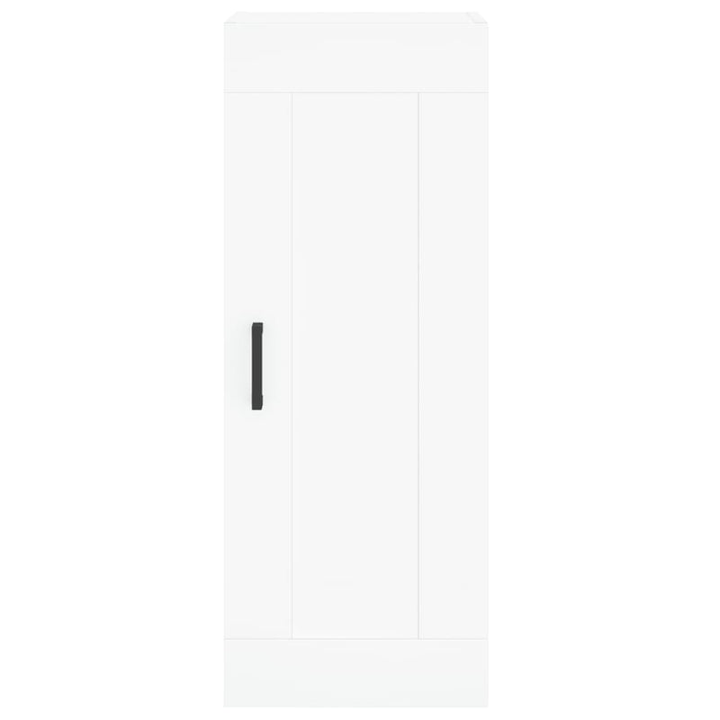 vidaXL fehér szerelt fa magasszekrény 34,5x34x180 cm