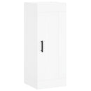 vidaXL fehér szerelt fa magasszekrény 34,5x34x180 cm