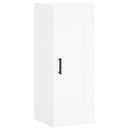 vidaXL fehér szerelt fa magasszekrény 34,5x34x180 cm