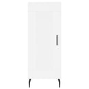 vidaXL fehér szerelt fa magasszekrény 34,5x34x180 cm