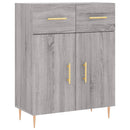 vidaXL szürke sonoma szerelt fa magasszekrény 69,5 x 34 x 180 cm