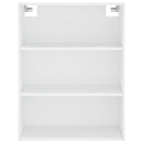vidaXL fehér szerelt fa magasszekrény 69,5 x 34 x 180 cm