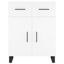 vidaXL fehér szerelt fa magasszekrény 69,5 x 34 x 180 cm