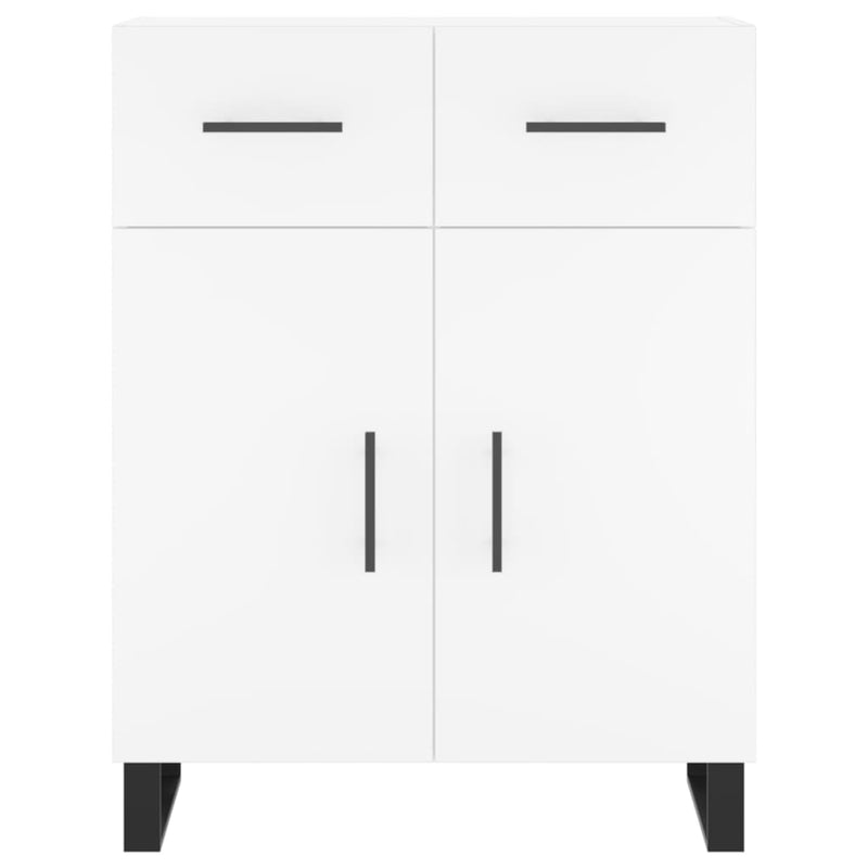 vidaXL fehér szerelt fa magasszekrény 69,5 x 34 x 180 cm