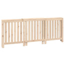 vidaXL tömör fenyőfa radiátorburkolat 210x21x85 cm