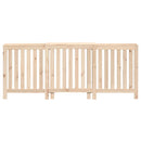 vidaXL tömör fenyőfa radiátorburkolat 210x21x85 cm