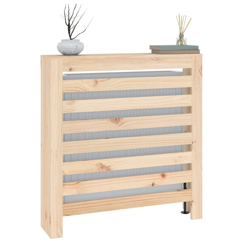 vidaXL tömör fenyőfa radiátorburkolat 79,5 x 19 x 84 cm