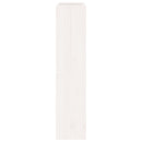 vidaXL fehér tömör fenyőfa radiátorburkolat 210x21x85 cm
