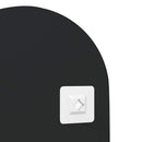 vidaXL ovális üveg falitükör 35 x 80 cm