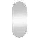vidaXL ovális üveg falitükör 40 x 90 cm