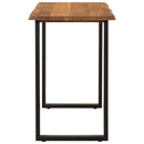 vidaXL tömör akácfa étkezőasztal 110 x 50 x 76 cm