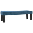 vidaXL sötétkék bársony rugós ágy matraccal 200x200 cm