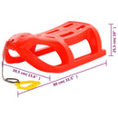 vidaXL piros polipropilén szánkó 80 x 39,5 x 25,5 cm