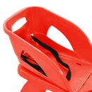 vidaXL piros polipropilén szánkó üléssel és kormánnyal 102,5x40x23 cm