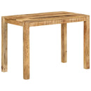 vidaXL tömör mangófa étkezőasztal 110 x 55 x 76 cm