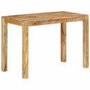 vidaXL tömör mangófa étkezőasztal 110 x 55 x 76 cm