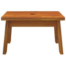 vidaXL tömör akácfa fellépő 38 x 26 x 22 cm