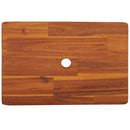 vidaXL tömör akácfa fellépő 38 x 26 x 22 cm