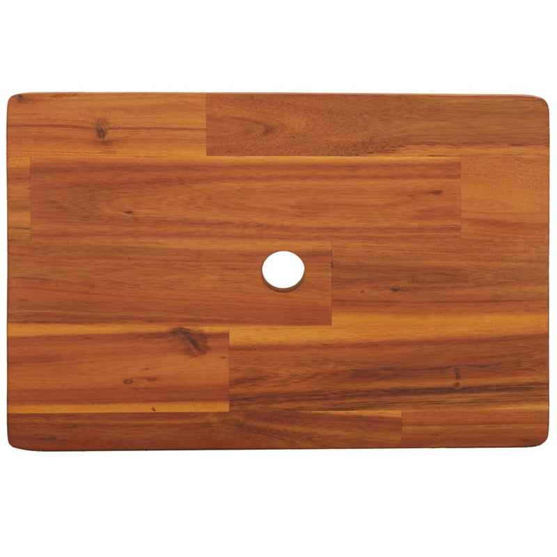 vidaXL tömör akácfa fellépő 38 x 26 x 22 cm