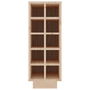 vidaXL tömör fenyőfa borszekrény 23 x 34 x 61 cm