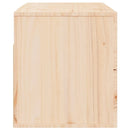 vidaXL falra szerelhető éjjeliszekrény 50x36x40 cm