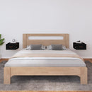 vidaXL 2 db fekete falra szerelhető éjjeliszekrény 40 x 29,5 x 22 cm