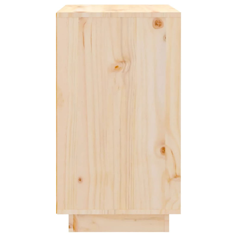 vidaXL tömör fenyőfa borszekrény 55,5x34x61 cm