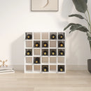 vidaXL tömör fenyőfa borszekrény fehér 56 x 25 x 56 cm