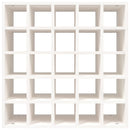 vidaXL tömör fenyőfa borszekrény fehér 56 x 25 x 56 cm