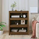vidaXL mézbarna tömör fenyőfa faliszekrény 80x35x97 cm