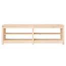 vidaXL tömör fenyőfa cipőtároló pad 160x36,5x50 cm