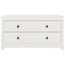 vidaXL fehér tömör fenyőfa kisszekrény 100x40x54 cm