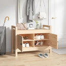 vidaXL tömör fenyőfa előszoba pad 80 x 40 x 60 cm