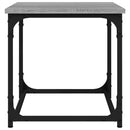 vidaXL szürke sonoma színű szerelt fa kisasztal 40 x 40 x 40 cm