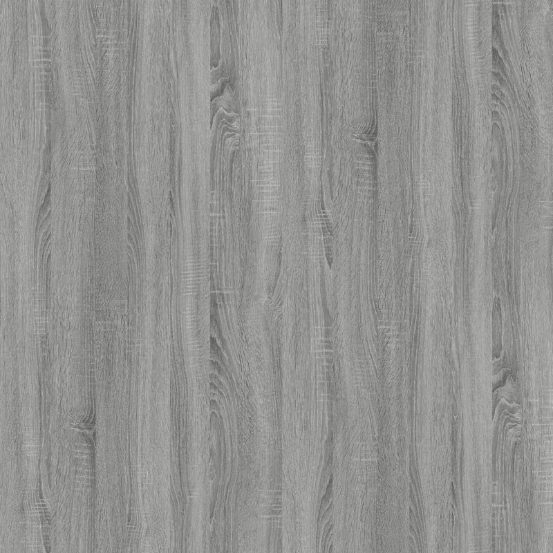 vidaXL szürke sonoma szerelt fa és vas dohányzóasztal 100 x 45 x 45 cm
