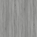 vidaXL szürke sonoma szerelt fa és vas dohányzóasztal 80 x 45 x 45 cm