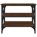 vidaXL barna tölgy színű szerelt fa kisasztal 55 x 38 x 45 cm