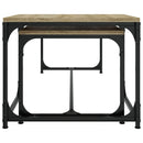 vidaXL 2 db sonoma tölgy színű szerelt fa dohányzóasztal