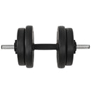 vidaXL egykezes súlyzók tárcsákkal 40 kg