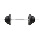 vidaXL súlyzórúd súlytárcsákkal 60 kg