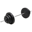 vidaXL súlyzórúd súlytárcsákkal 60 kg