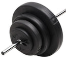 vidaXL súlyzórúd súlytárcsákkal 60 kg