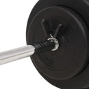 vidaXL súlyzórúd súlytárcsákkal 60 kg