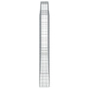vidaXL 6 db íves horganyzott vas gabion kosár 400x30x220/240 cm