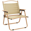 vidaXL 2 db bézs oxford szövet camping szék 54 x 43 x 59 cm