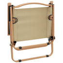 vidaXL 2 db bézs oxford szövet camping szék 54 x 43 x 59 cm