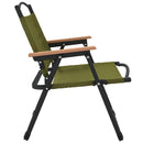 vidaXL 2 db zöld oxford szövet camping szék 54 x 43 x 59 cm