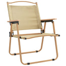 vidaXL 2 db bézs oxford szövet camping szék 54 x 55 x 78 cm
