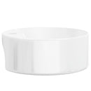 vidaXL fehér kerek kerámia mosdókagyló 40x14,5 cm